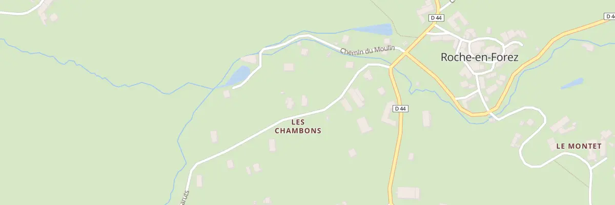Plan du 162 Che des Amaruts à Roche-en-Forez