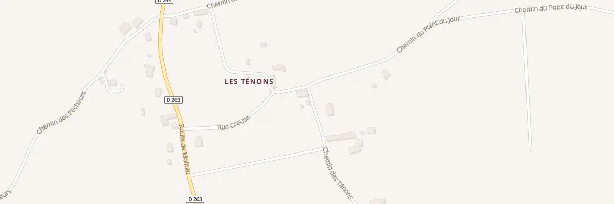 Plan du 4 Che des Ténons à Saint-Léger-sur-Vouzance