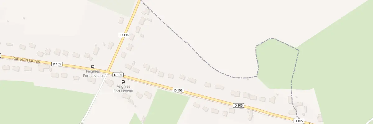 Plan du 167 Rue Jean Jaurès à Feignies