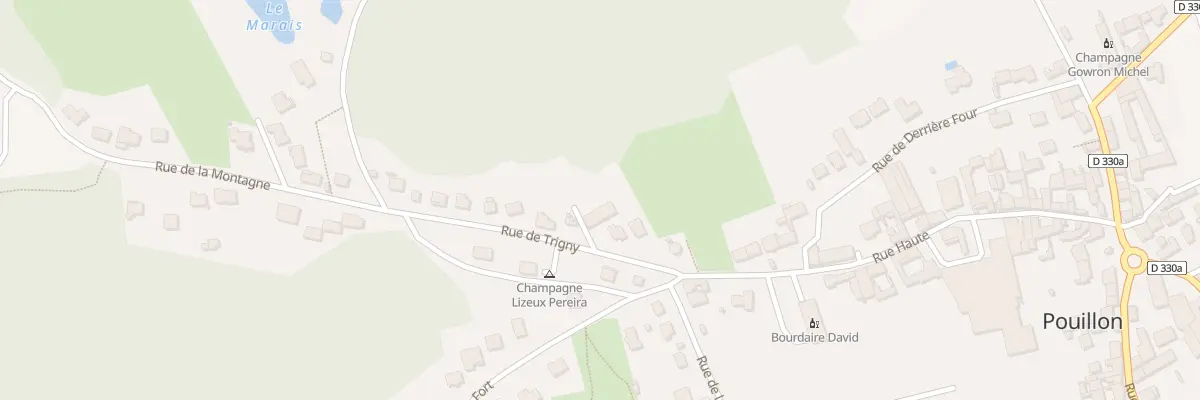 Plan du 4 Rue de Trigny à Pouillon
