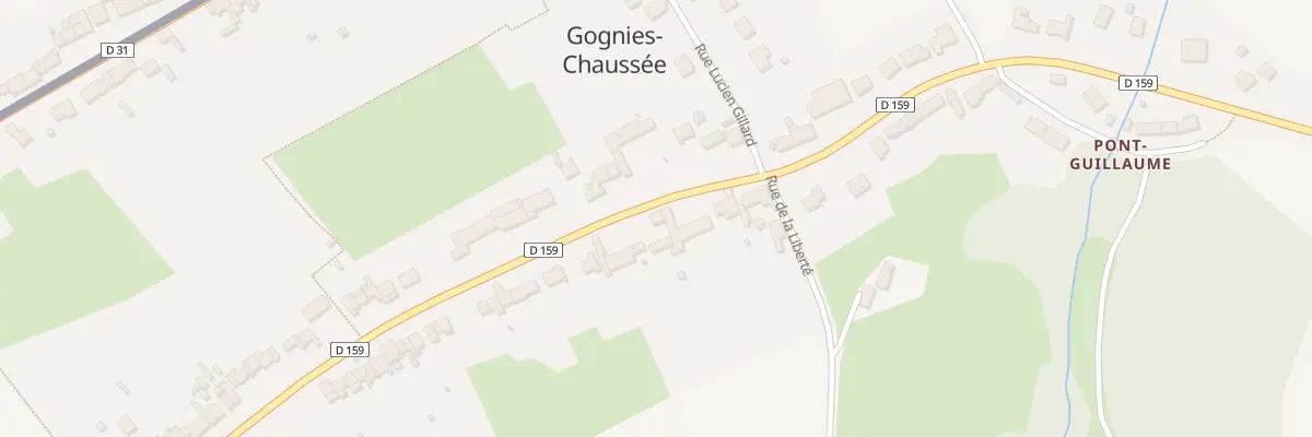 Plan du 12 Rue Pasteur à Gognies-Chaussée
