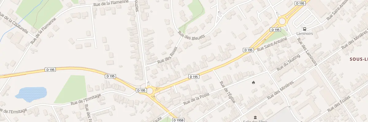 Plan du 54 Rue Ermitage à Maubeuge