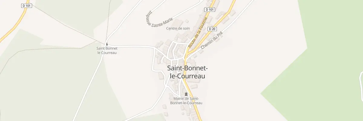 Plan du 11 Mte des Rapeaux à Saint-Bonnet-le-Courreau