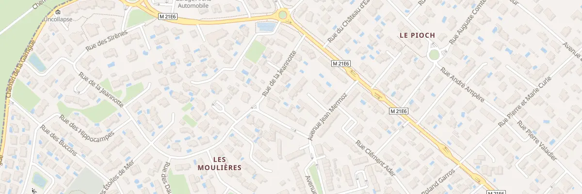 Plan du 7 Rue Louis Blériot à Pérols