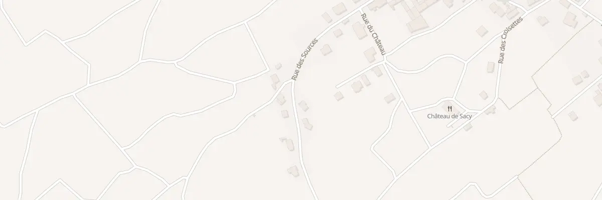 Plan du 11 Rue des Sources à Sacy
