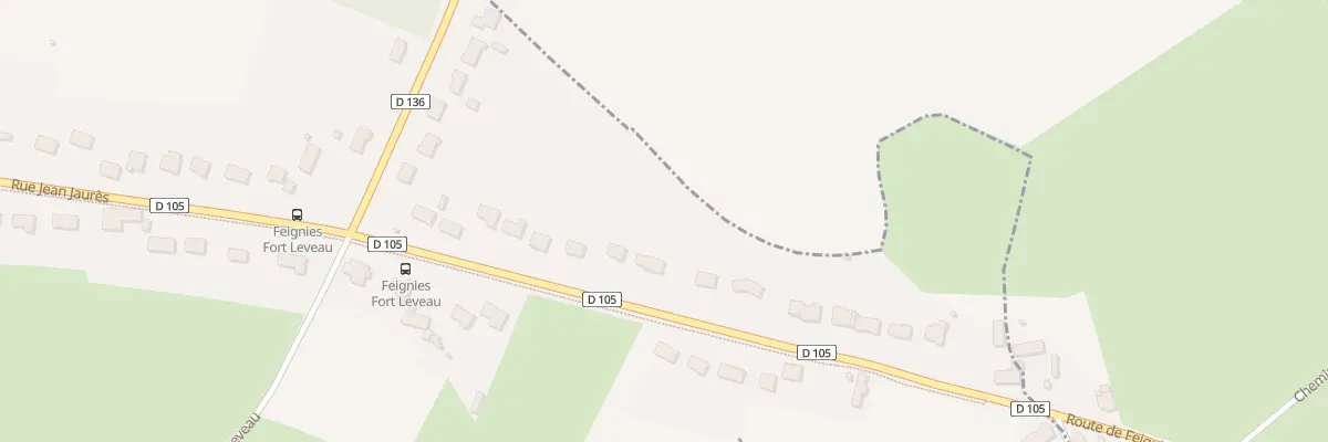 Plan du 169 Rue Jean Jaurès à Feignies