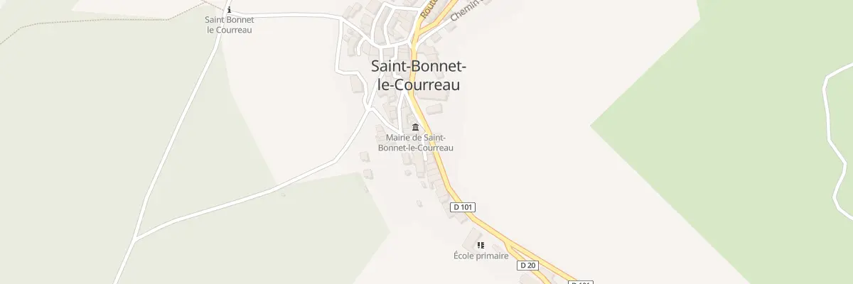 Plan du 50 Rte de Fraisse à Saint-Bonnet-le-Courreau
