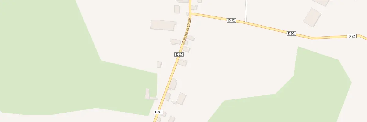 Plan du 5006 Rue de la Croix à Davrey