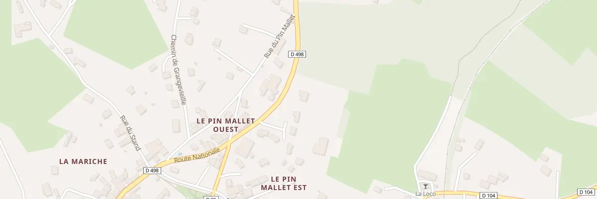 Plan du 7 Rte Nationale à Usson-en-Forez