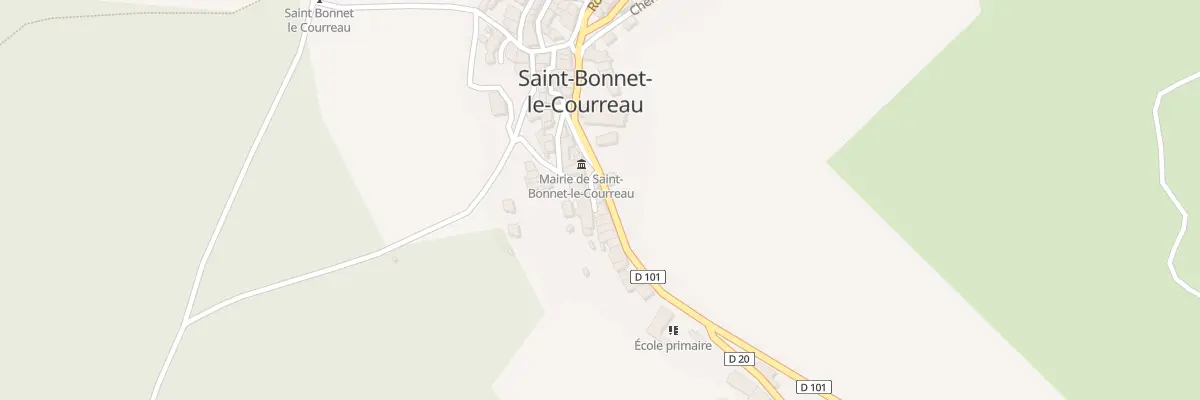 Plan du 60 Rte de Fraisse à Saint-Bonnet-le-Courreau