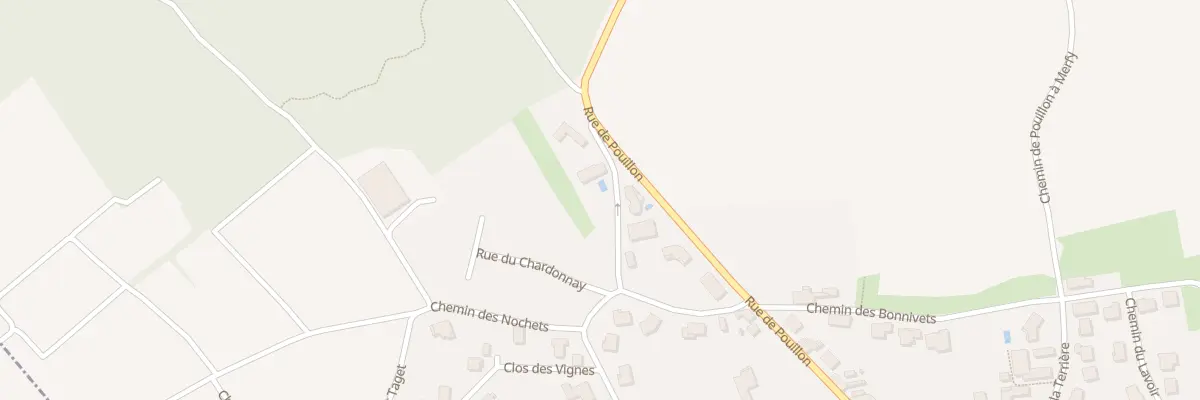 Plan du 1 Che des Hurcoteaux à Merfy
