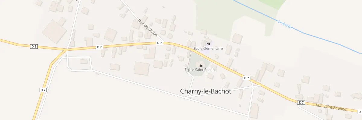 Plan du 49 Rue Saint Etienne à Charny-le-Bachot