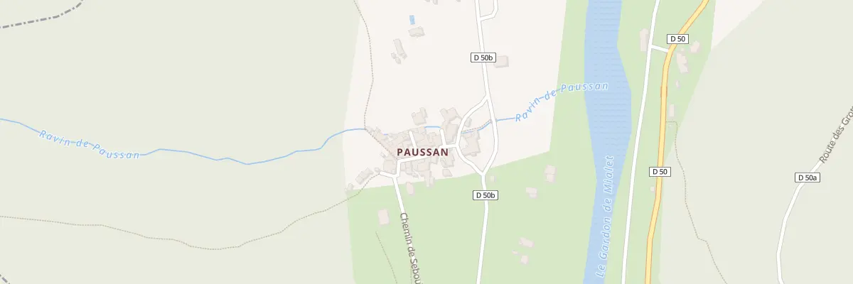 Plan du 10 Rle du Four a Pain à Mialet