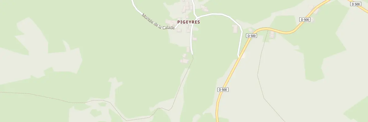 Plan du 5021 Pigeyres à Saint-Arcons-de-Barges