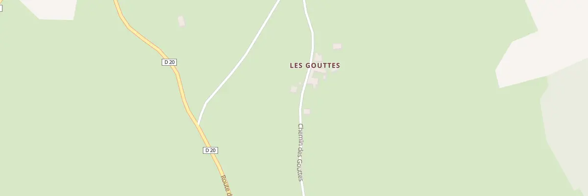 Plan du 800 Che des Gouttes à Ailleux