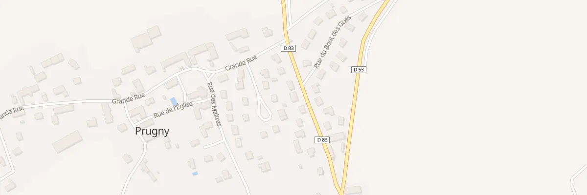Plan du 6 Rue de la Forge à Prugny