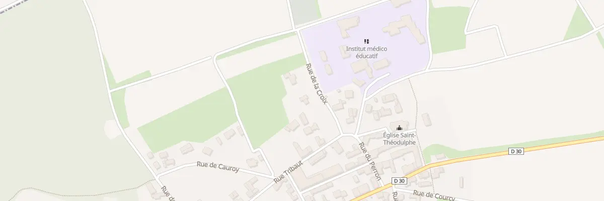Plan du 4 Rue de la Croix à Villers-Franqueux