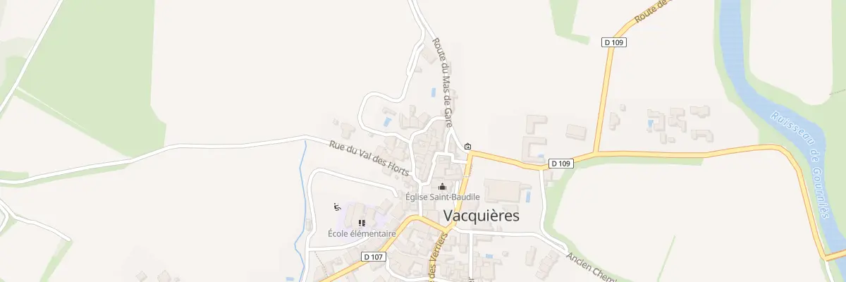 Plan du 18 Rue du Four à Vacquières