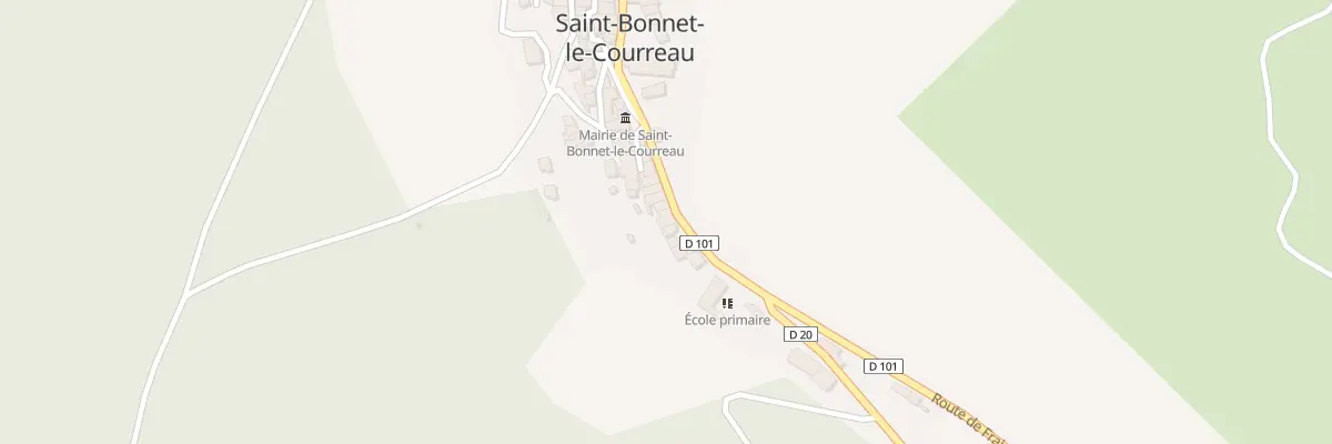 Plan du 130 Rte de Fraisse à Saint-Bonnet-le-Courreau