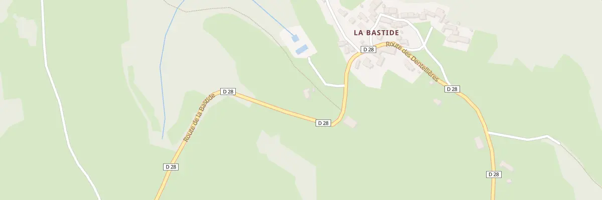 Plan du 1 Rte des Dentellières à Vorey