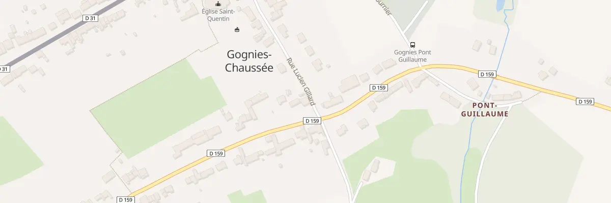 Plan du 1 Rue Pasteur à Gognies-Chaussée