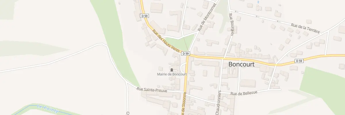 Plan du 1 Rue des Hauts Vents à Boncourt
