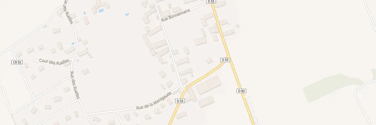 Plan du 25 Rue des Maîtres à Prugny