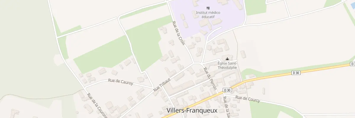 Plan du 16 Rue Tribaut à Villers-Franqueux