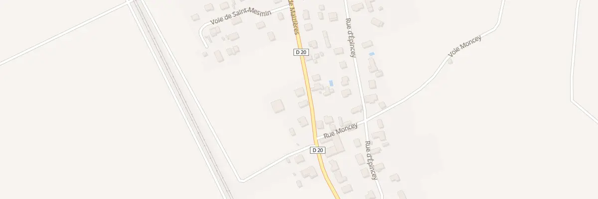 Plan du 1079 Rte de Maizières à Savières