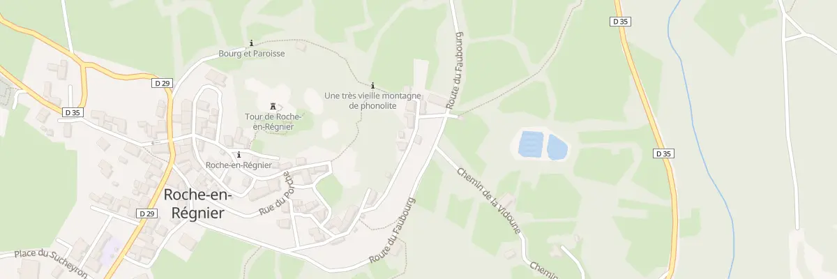 Plan du 5055 Roche à Roche-en-Régnier
