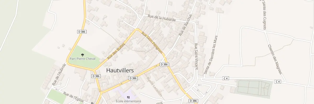 Plan du 3 Pl de la République à Hautvillers