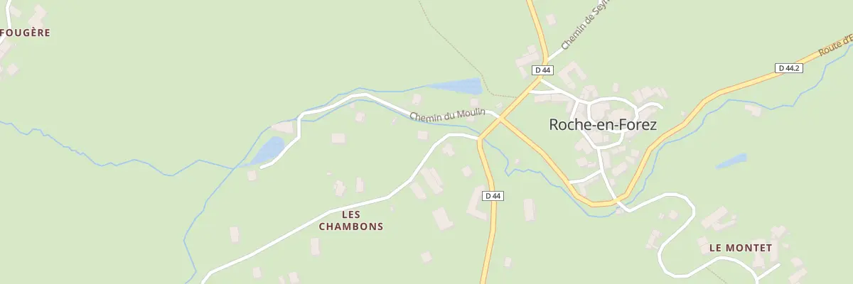 Plan du 52 Che des Amaruts à Roche-en-Forez