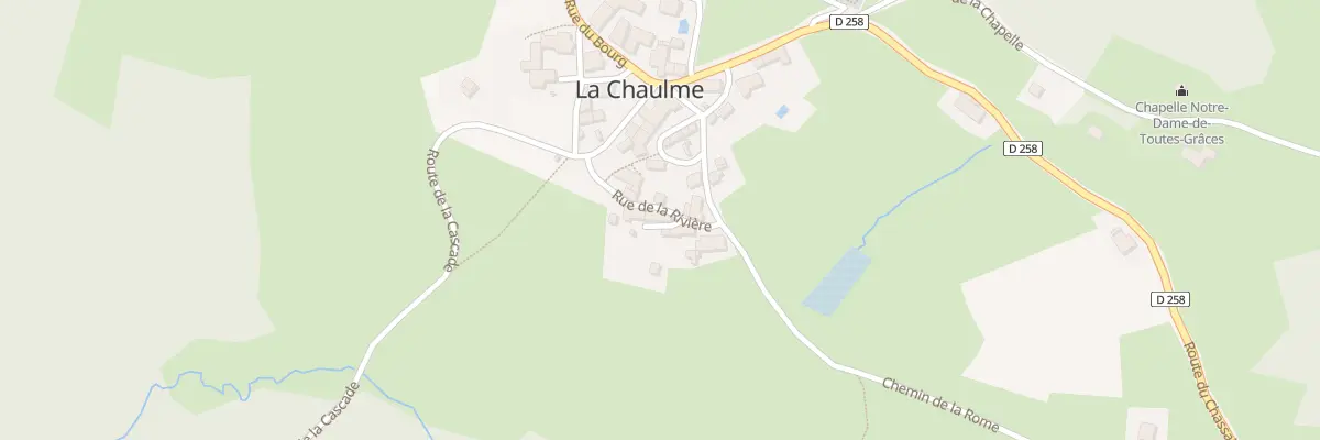 Plan du 5117 Le Bourg à Saillant