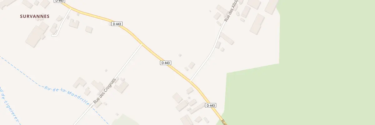 Plan du 221A Les Allois à Chessy-les-Prés