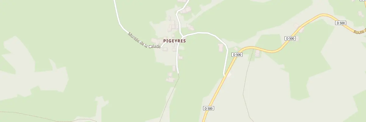 Plan du 5034 Pigeyres à Saint-Arcons-de-Barges