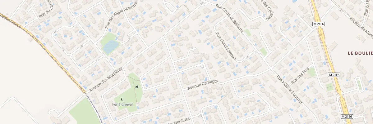 Plan du 11 Rue de la Garenne à Pérols