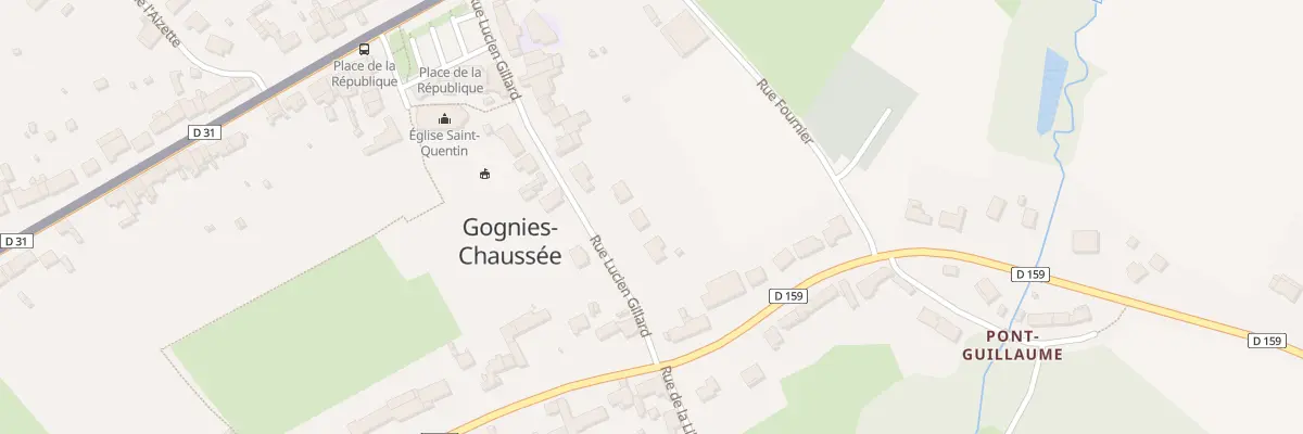 Plan du 29 Rue Lucien Gillard à Gognies-Chaussée