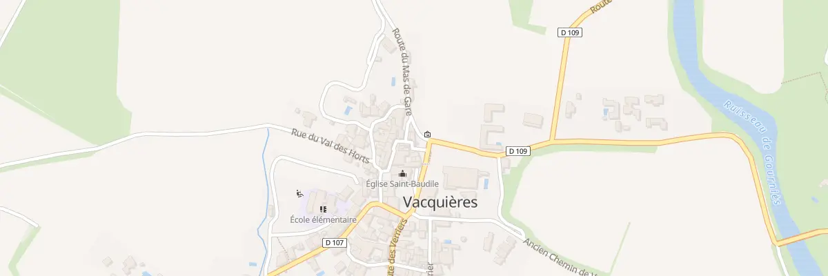 Plan du 5263F Rue de la Magnanerie à Vacquières