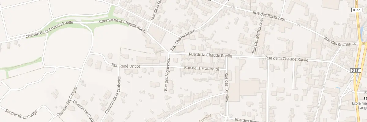 Plan du 61 Rue de la Chaude Ruelle à Épernay