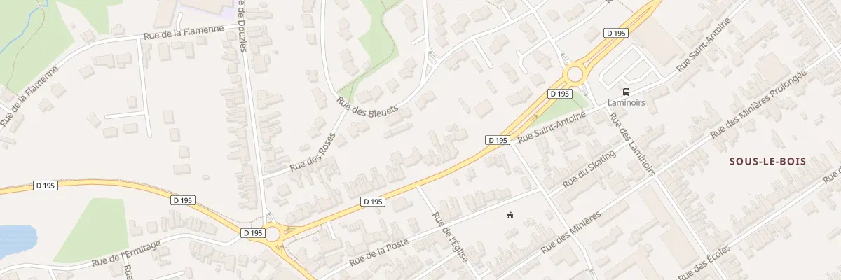Plan du 32 Rue Ermitage à Maubeuge