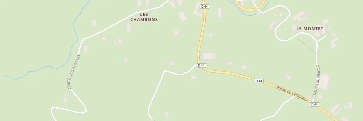 Plan du 88 Che de la Garnay à Roche-en-Forez