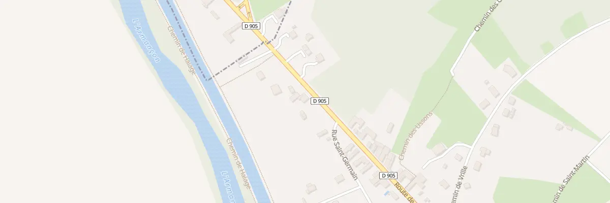 Plan du 8 Rte de Paris à Cheney