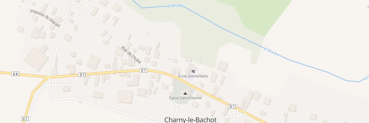 Plan du 52 Rue Saint Etienne à Charny-le-Bachot