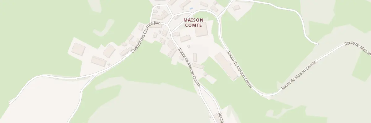 Plan du 33 Rte de Maison Comte à Arquian