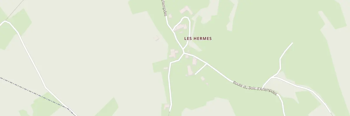 Plan du 5067 Les Hermes à Vielprat