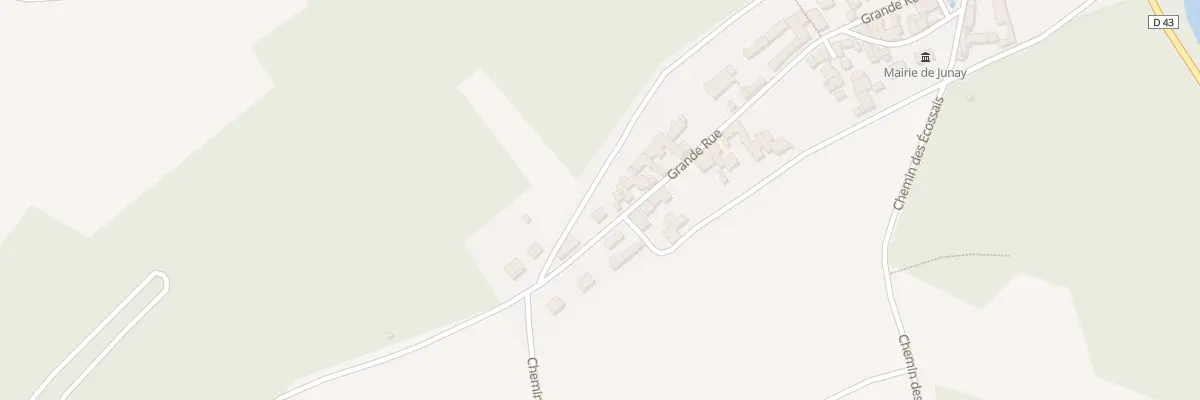 Plan du 42 Gr Grande Rue à Junay
