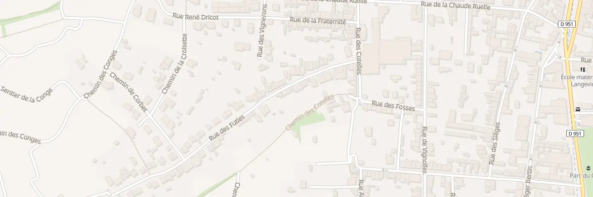 Plan du 17 Rue des Futies à Épernay