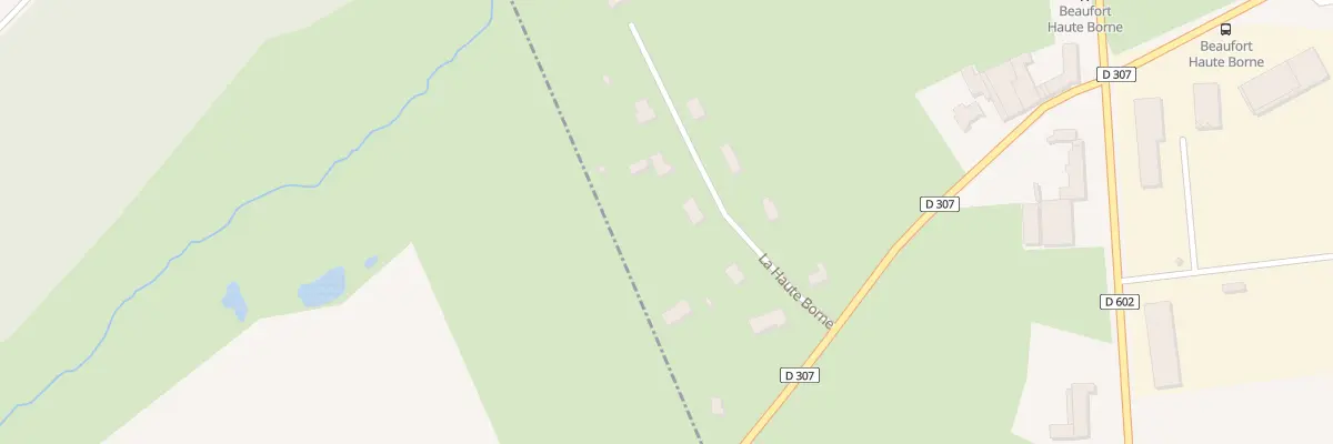 Plan du 7 La Haute Borne à Beaufort