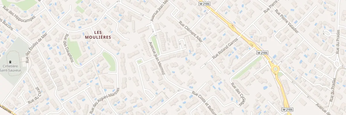 Plan du 6 Rue Georges Guynemer à Pérols