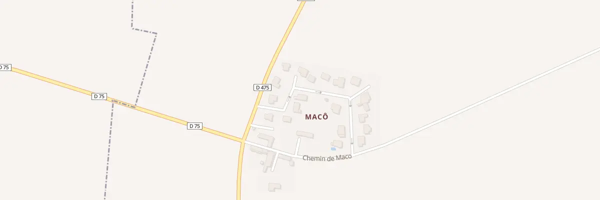 Plan du 8 Che des Solacieres à Merfy